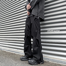 8XL-M休闲裤男春夏加肥加大码西裤高街显瘦拖地裤9026p68控88，男装休闲裤，电商D206-1