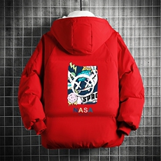 控128加绒面包服男大码羊羔毛衣男MY16275-P100，男装棉衣，电商A040A