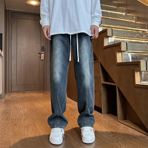 美式休闲多色牛仔裤水洗宽松休闲长裤子212-2-WD03-P50控78图片
