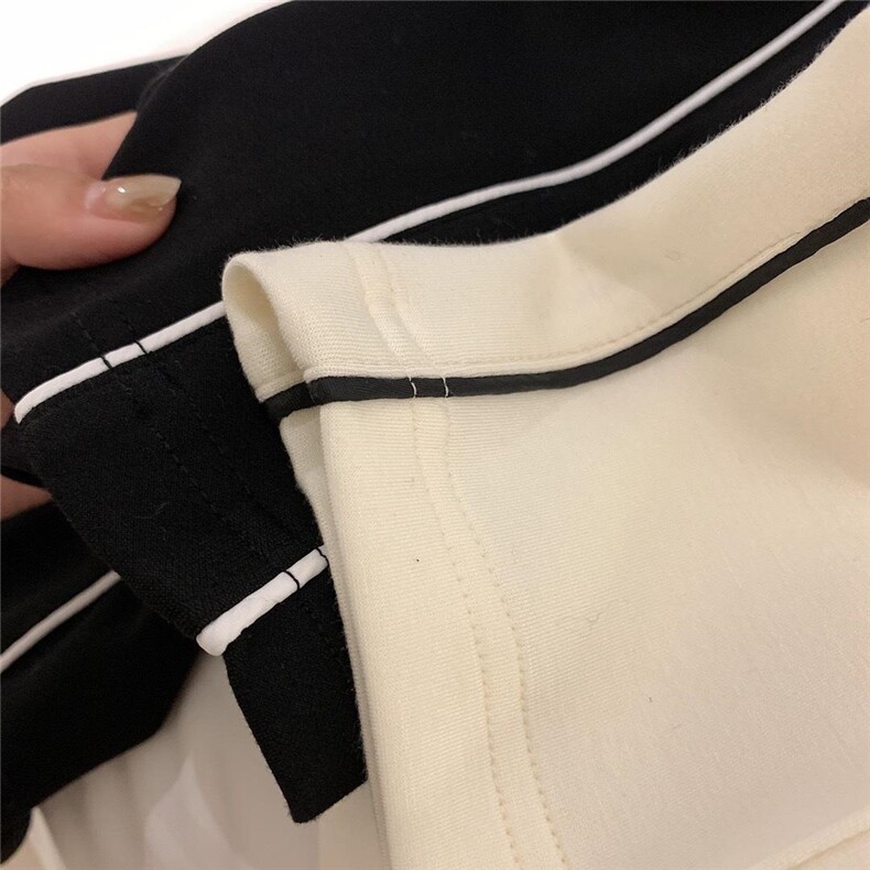 现货秋冬新款口袋校服卫裤，女装休闲裤，XTZ style