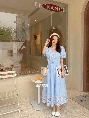 夏季韩版连衣裙，女装连衣裙，素凡 SU·FAN