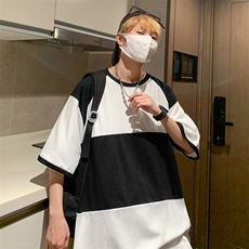 2025夏新款男士宽松短袖t恤T237P35，男装T恤，星座1108