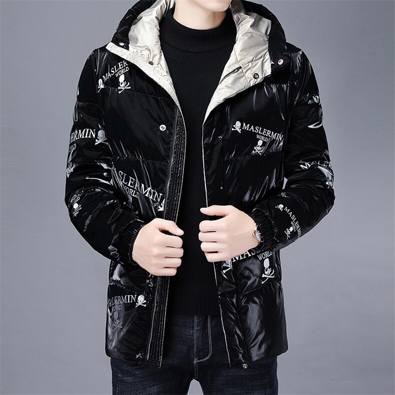 新款连帽羽绒服中年男常规款冬季商务休闲鸭绒外套SFT91958-P300,男装羽绒服,电商B212（原钱塘6029）