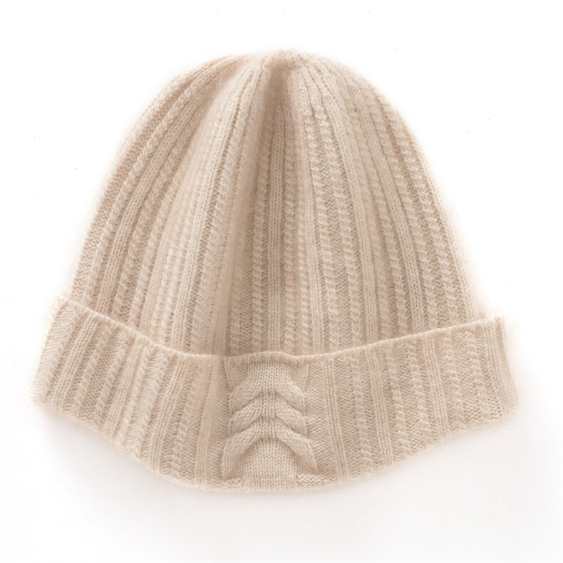 休闲时尚百搭通勤简约儿童羊绒帽，帽子，牧戎奢羊绒