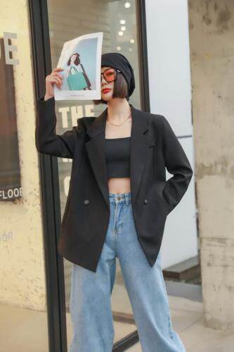 春季新款西装外套，女装西装，变色鸟(4F)