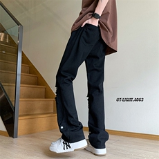夏季ins美式高街hiphop破洞铆钉牛仔裤货号K750P60，男装牛仔裤，电商A063