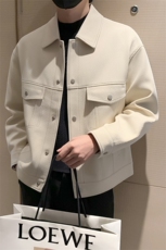 现货2025秋季社会小伙男明线工装斜纹夹克外套JK31P105控138，男装夹克，电商B276A