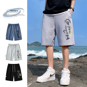DD6451P28海景 短裤男夏季宽松潮牌休闲五分薄款外穿运动夏装直筒图片