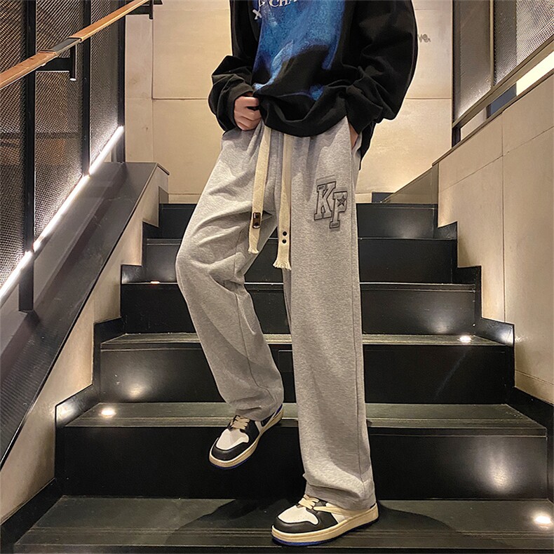 春秋潮流宽松休闲长裤百搭运动卫裤A161-K302-P41,男装休闲裤,电商A161