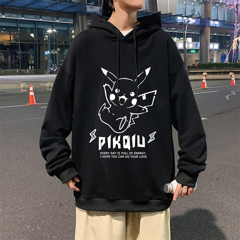 WY2078-P35加绒款-P40纯棉连帽卫衣男大码运动帽衫宽松薄外套男,男装卫衣,电商A040
