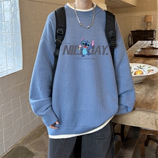 控78假两件毛衣男大码加绒针织衫男毛线衣M80173-P55加绒P70，男装针织衫/毛衣，电商A040