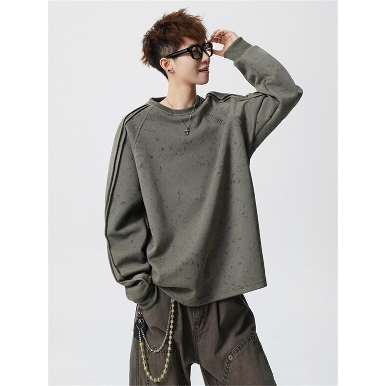 电商DSA028-CX2603特P35新款长袖男t恤内搭男款打底衫上衣，男装T恤，电商A028