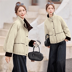 韩版轻薄保暖白鸭绒羽绒服2025冬季新款休闲宽松防寒羽绒外套上衣，女装羽绒服，余墨