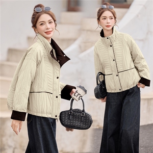韩版轻薄保暖白鸭绒羽绒服2025冬季新款休闲宽松防寒羽绒外套上衣图片