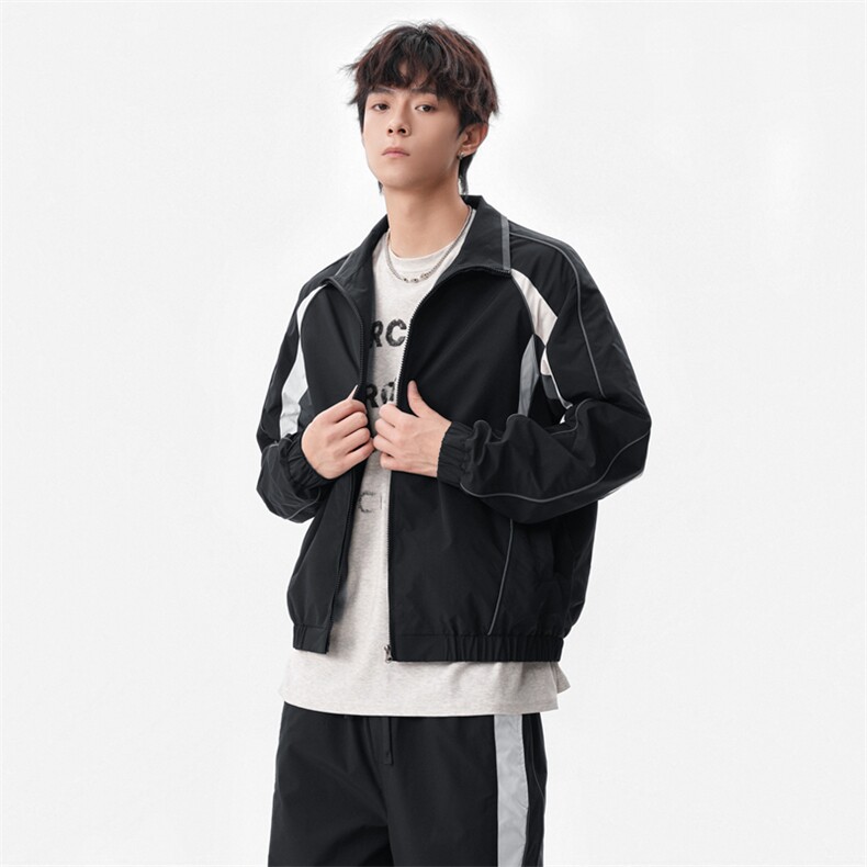 2025秋季新款现货情侣冲锋衣套装男户外登山服DSA157B-TZ572-P110,男装休闲套装,电商A157B