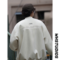 现货2026季春刺绣工艺棒球服港风高街美式中性夹克外套W326-TP55，男装夹克，电商A170