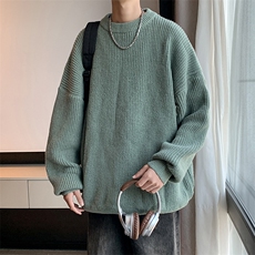 男毛衣水洗毛新款秋冬季潮牌圆领上衣针织打底衫，男装针织衫/毛衣，星座716-2