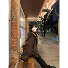 两面穿现货重磅短款座山雕棉衣男女双面穿毛毛绒棉服加厚外套，男装棉衣，电商A486