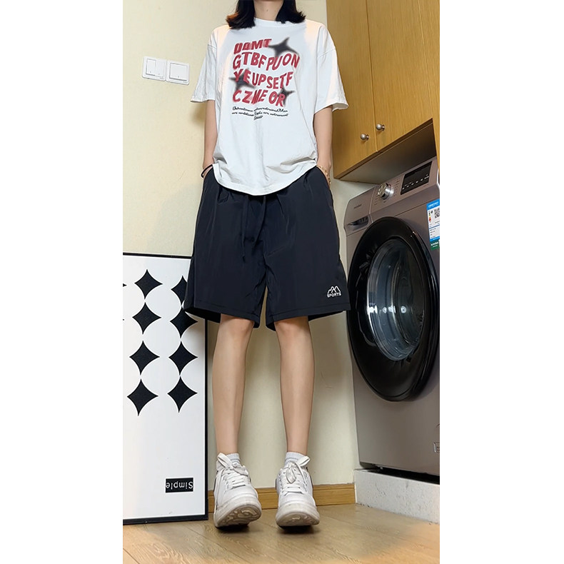 特批17夏季休闲时尚复古感短裤男锦纶,男装牛仔裤,电商基地A086