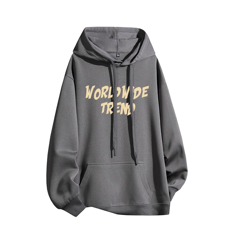 得物供货、复合重磅420克现货连帽卫衣宽松HD019-1-HML462-特P45,男装卫衣,电商019-1
