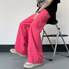 牛仔裤男女韩版潮流高街帅气个性2025春季ins宽松长裤RK689-P45，男装牛仔裤，星座412