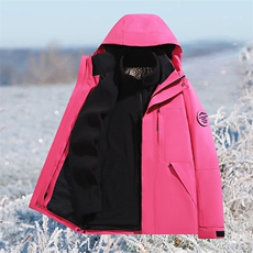 户外连帽男女新款三合一防风防水登山服软壳保暖外套H6188-P90，男装棉衣，星座1403A