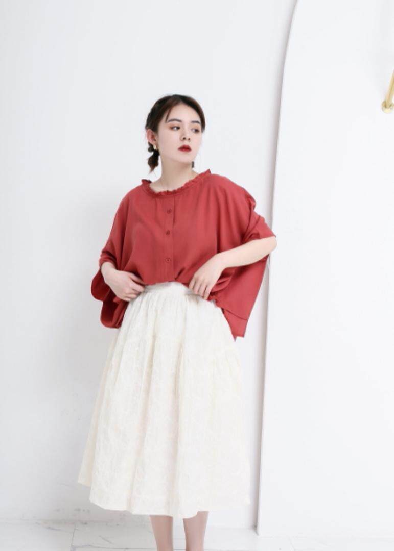 天丝面料衬衣，女装，E·呀