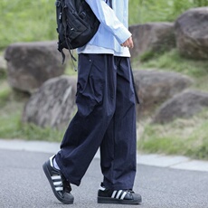 日系机能休闲工装裤男韩版秋季宽松cityboy直筒阔腿裤UK288-P43，男装工装外套，星座1008