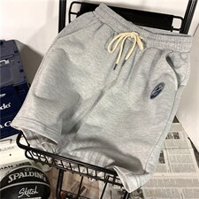 DK003男士休闲贴标跑量款沙滩裤短裤夏装男运动跑步篮球裤学生图片