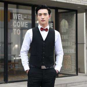 LY8588-M-M2 P29马甲工作服西装伴郎服职业装大码礼服男西装马甲图片