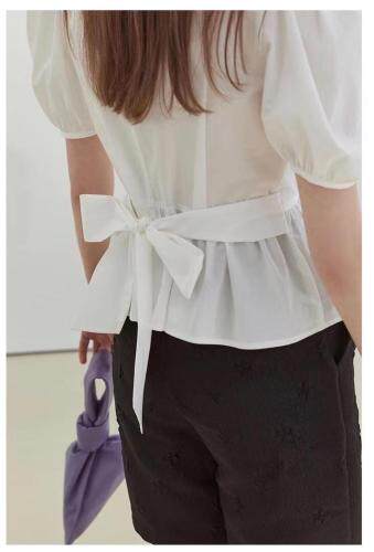 夏季新款蝴蝶衬衣，女装，IC(4F)