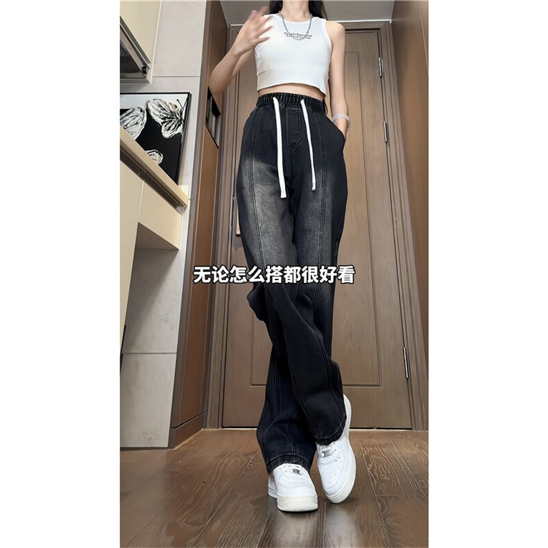 xz116-k1223-P35-控58现货大码阔腿牛仔裤,男装牛仔裤,星座116