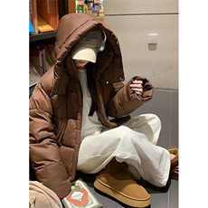 冬季新款纯色宽松棉服外套时尚韩版加厚保暖棉衣M735，男装棉衣，星座1116A（原606A-3）