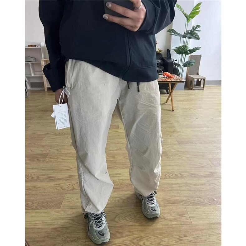 夏季弹力轻薄款直筒伞兵冲锋裤情侣款长裤防风防泼水休闲裤KF17,男装休闲裤,星座1116A（原606A-3）