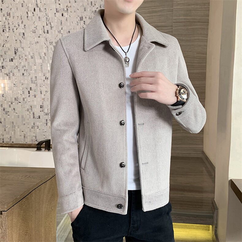 男士外套韩版潮流仿呢料休闲夹克男1217--2--JK27--P125,男装针织衫/毛衣,星座1217-2