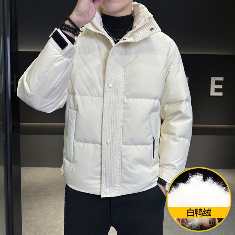 8235-P160【标50%白鸭绒】男士冬季羽绒服2025新款加厚时外套,男装羽绒服,星座507A（原星座306B-2）