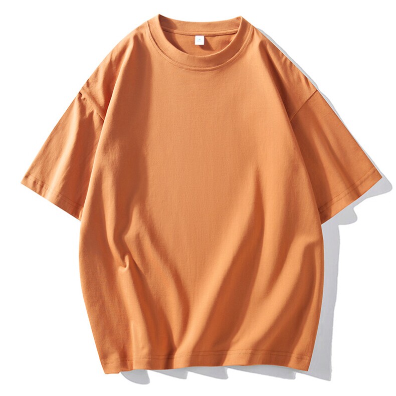 抖音品质190克宽松半袖潮流百搭T恤休闲衣服A146-190-P12-量大优,男装T恤,HDA146