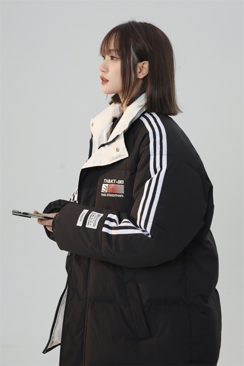 2025运动棉衣男女中性风棉服小牛津覆膜面料棉袄面包服-1607A-P80,女装棉衣/棉服,星座207