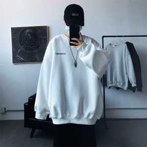 W33 情侣印花圆领秋冬卫衣 常规P28 加绒P38 S-5XL 支持定制图片