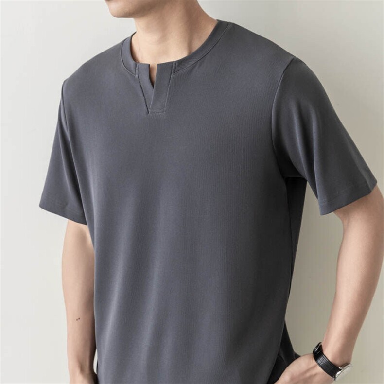 夏打底衫纯色百搭纯色圆领T恤短袖轻熟风A236-82557-特P33,男装T恤,电商A236
