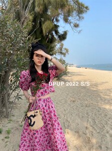 【现货】夏季碎花套装图片