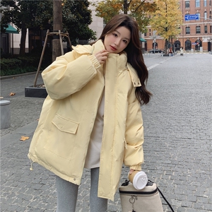 现货 遮PP 肌理感 90绒 黄色羽绒服 2C122-791-P265-K398图片