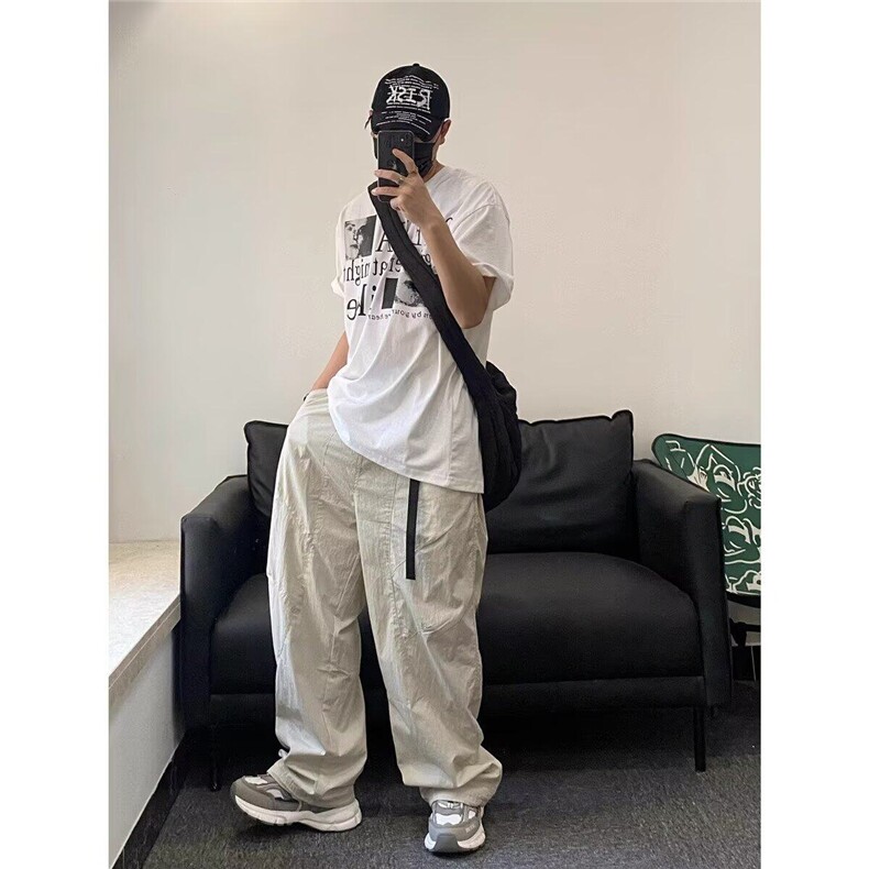 【网图现货】美式宽松加密塔丝隆速干长裤K0133/P45,男装休闲裤,星座205-3