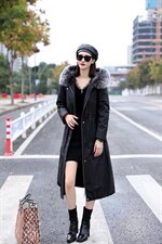 超大狐狸毛皮羽绒显瘦收腰冬季单品，其它，澳洛菲