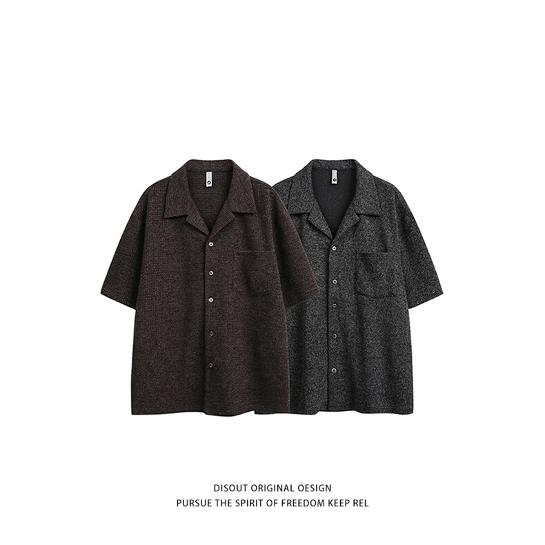 特P35无差价新款夏季潮流百搭时尚短袖衬衫-HC2719日系白底，男装T恤，电商A003