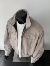 JK709-尺码M-3XL-P70-座山蟒工装外套秋季美式做旧宽松夹克，男装夹克，星座1811B
