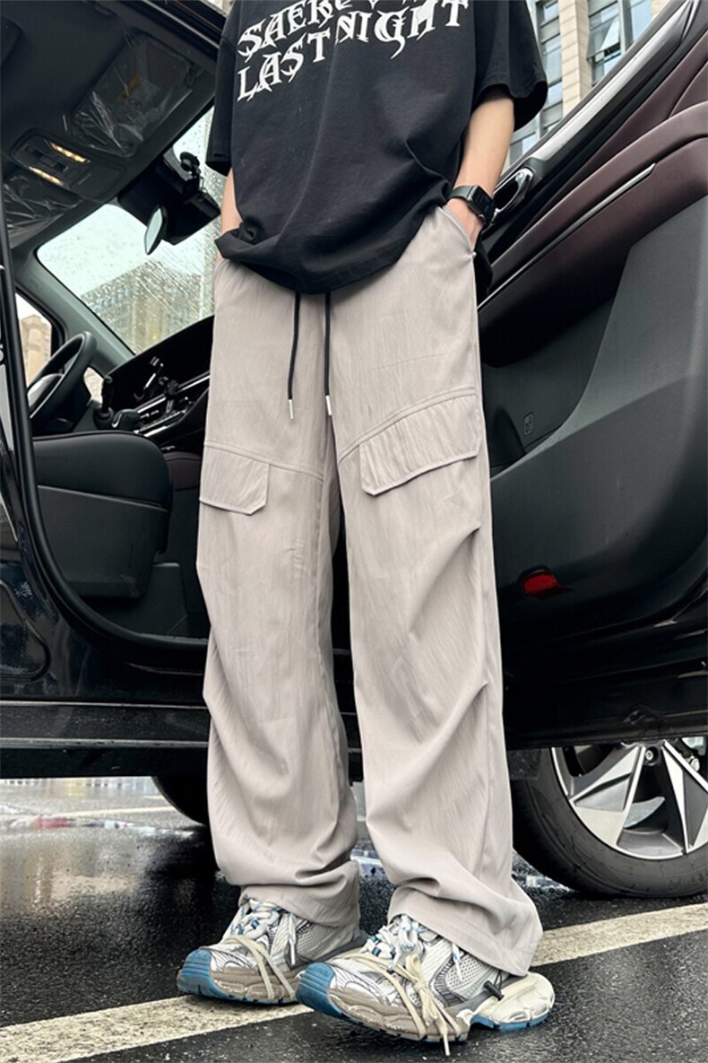 2026春季新款外景大码美式速干冰丝裤M-5XHK24615-特P25,男装休闲裤,电商A022