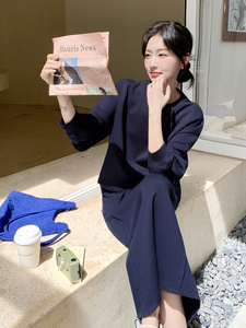 秋季新品 老钱风 休闲套装 2601-P165-K235图片