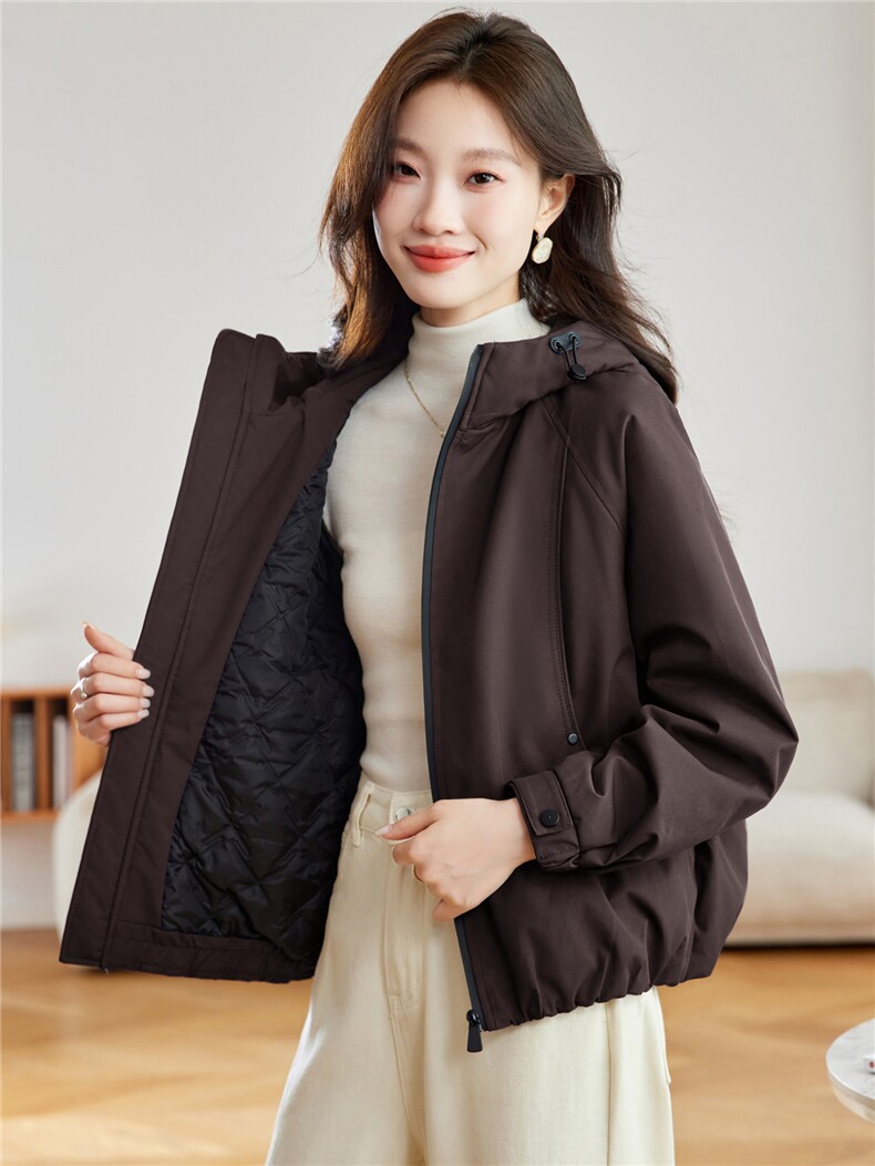 现货！2025年冬季夹棉棉服女,女装棉衣/棉服,沐七七