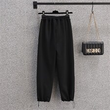 218-1-P30-D1833男女同款时尚休闲松紧裤脚束脚裤，男装休闲裤，四季星座218-1